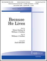 Because He Lives Vocal Solo & Collections sheet music cover